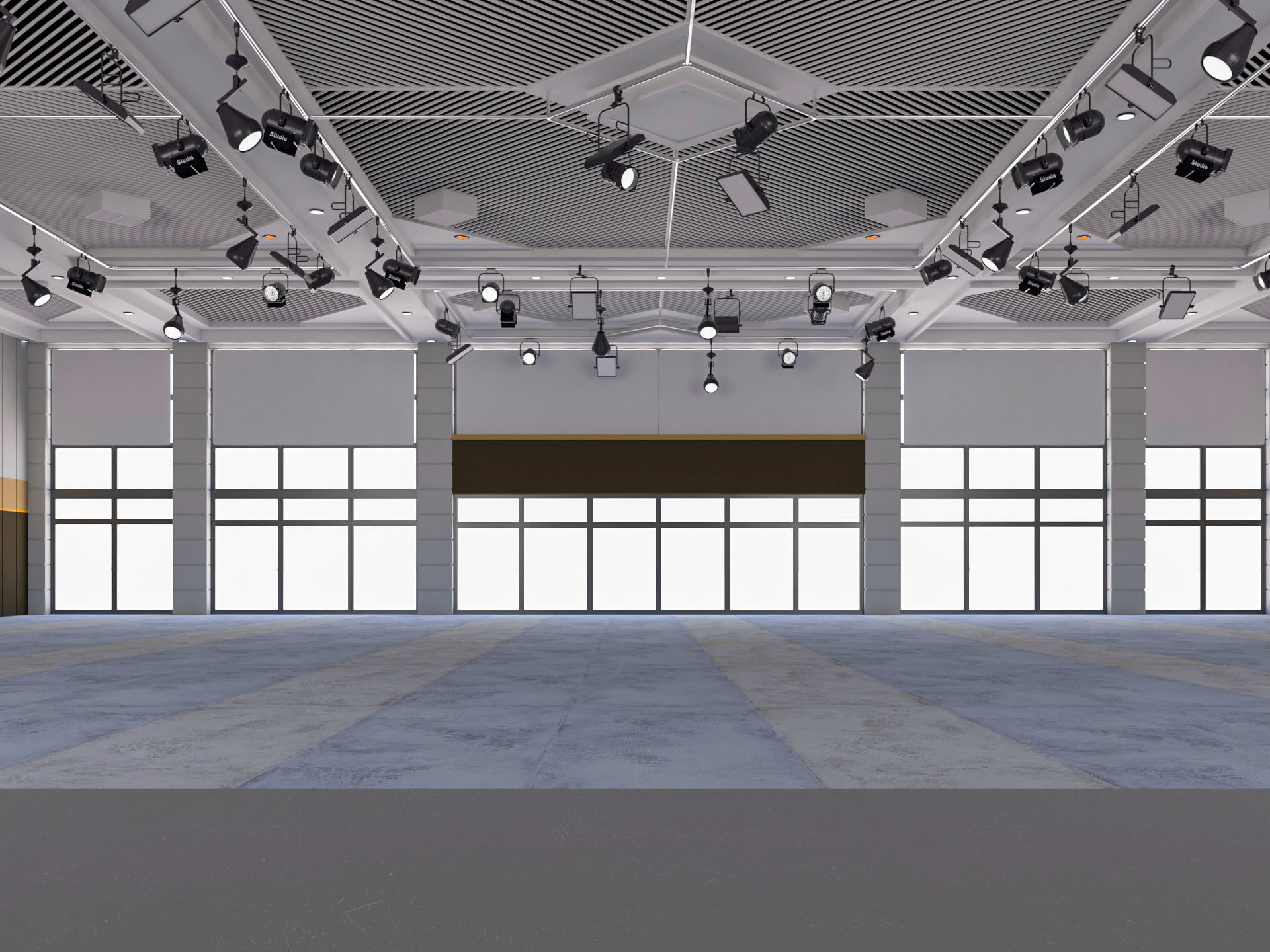 Fair Exhibition Hall 3D model_8