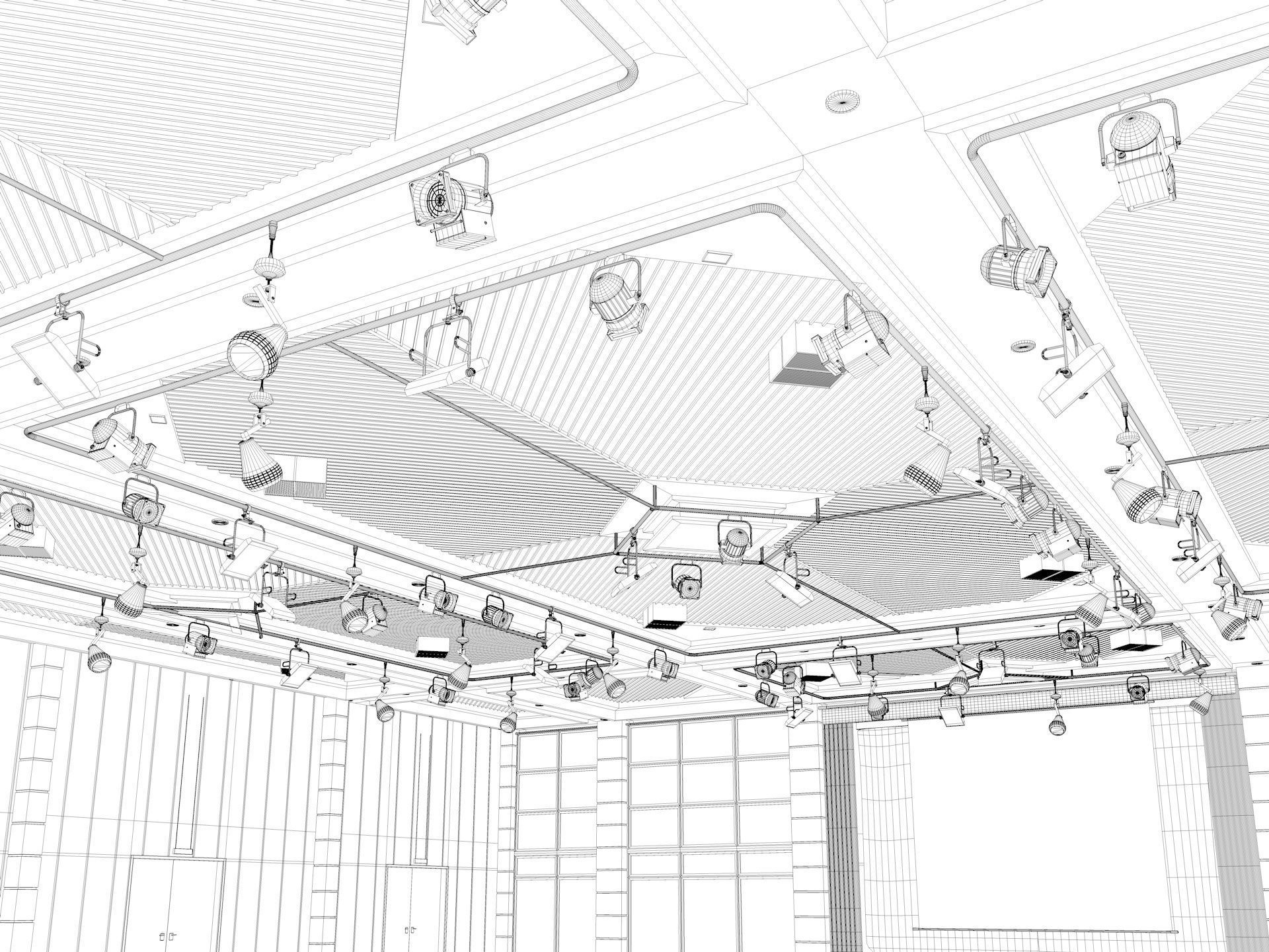 Fair Exhibition Hall 3D model_15