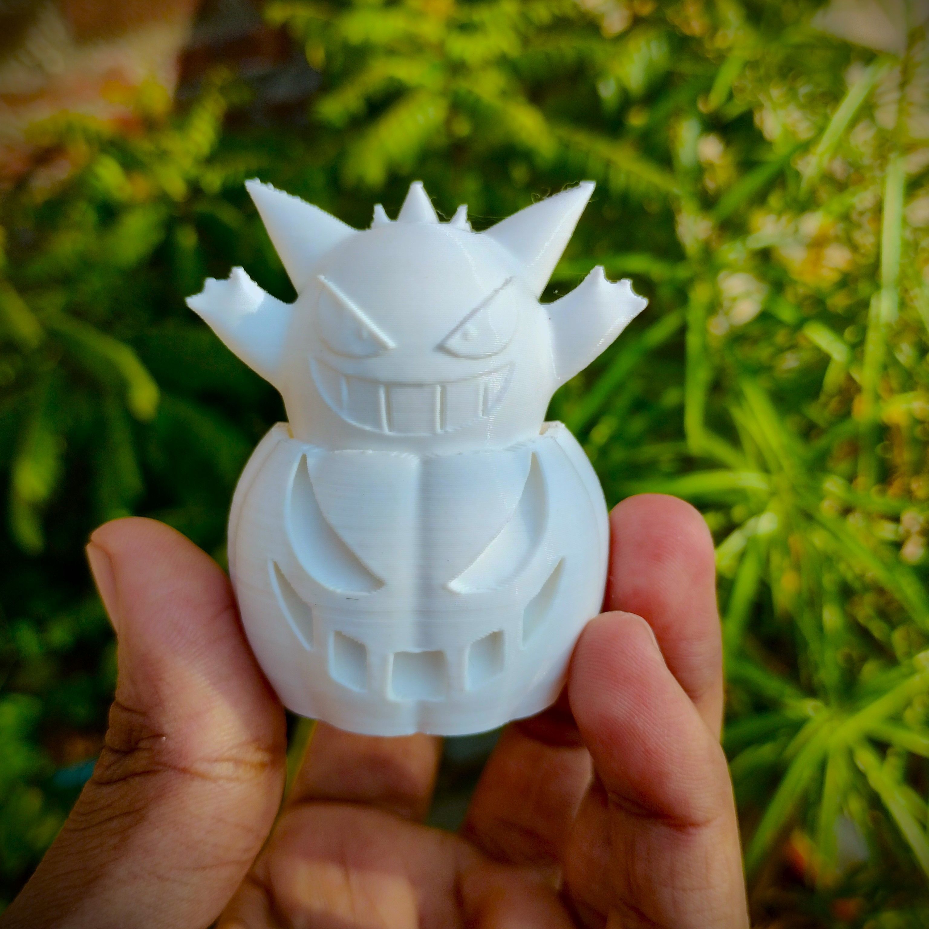 Halloween special Pumpkin Gengar 3D print model_2