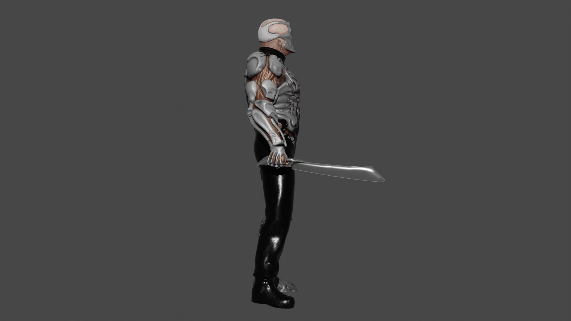 Uber Jason Low-poly 3D model_3