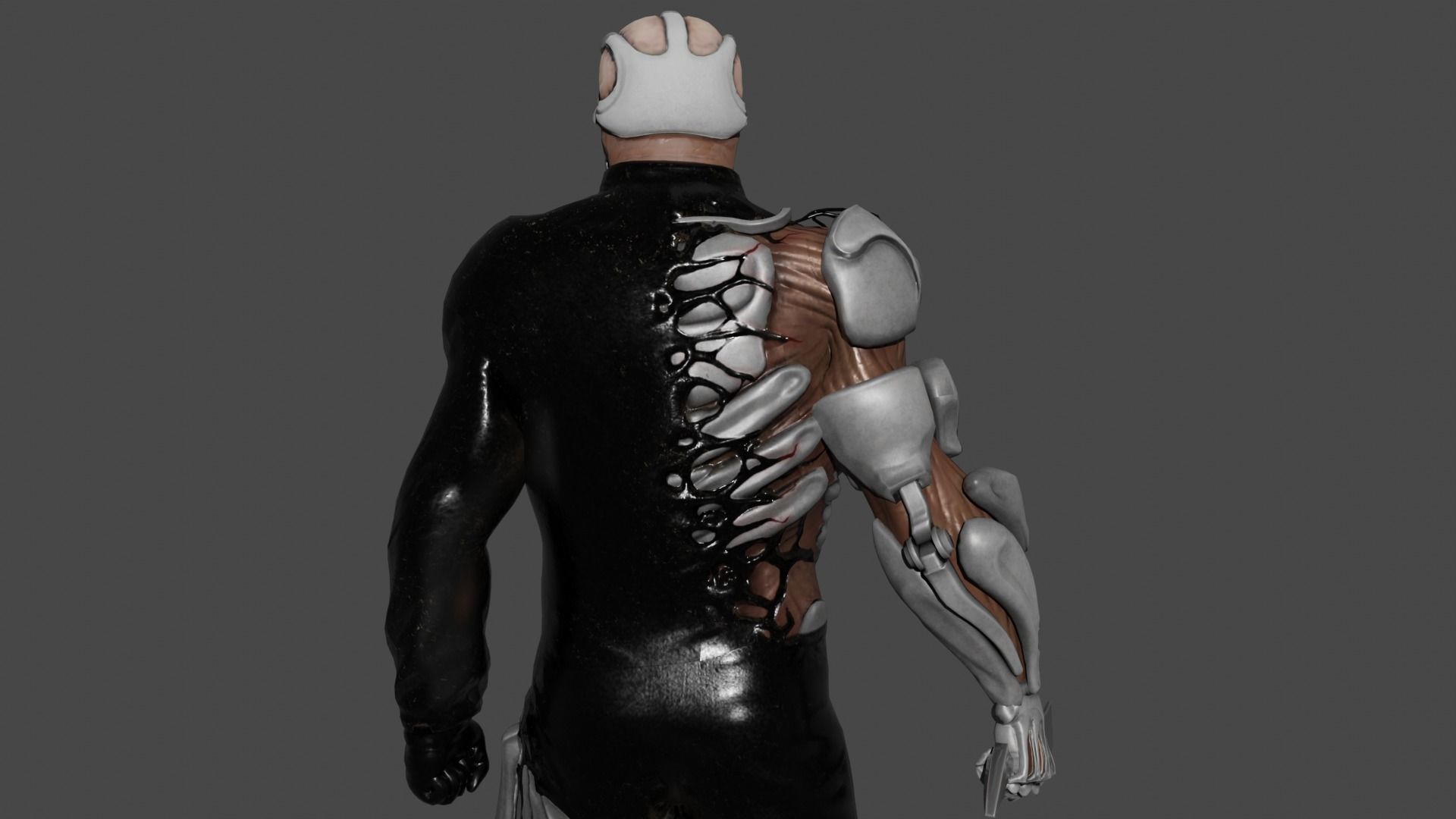 Uber Jason Low-poly 3D model_6