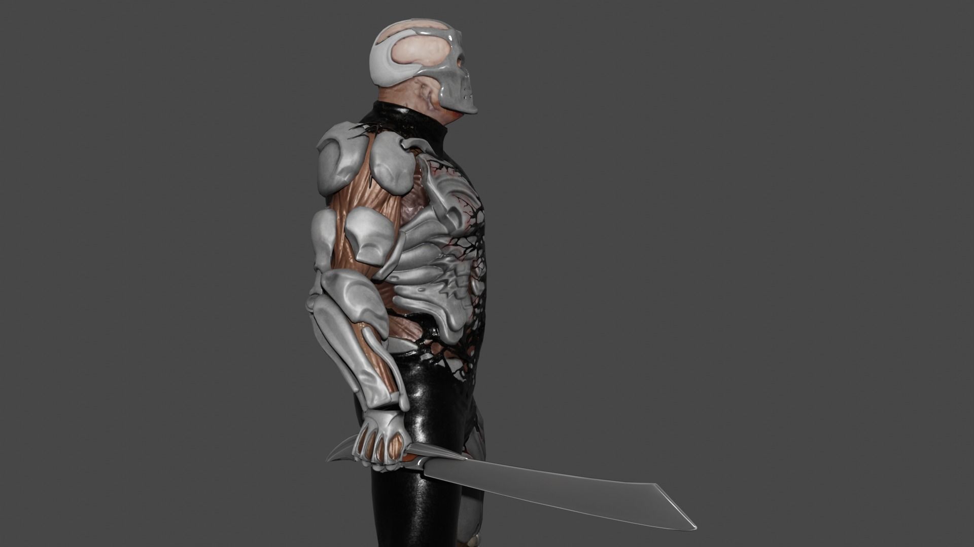 Uber Jason Low-poly 3D model_4