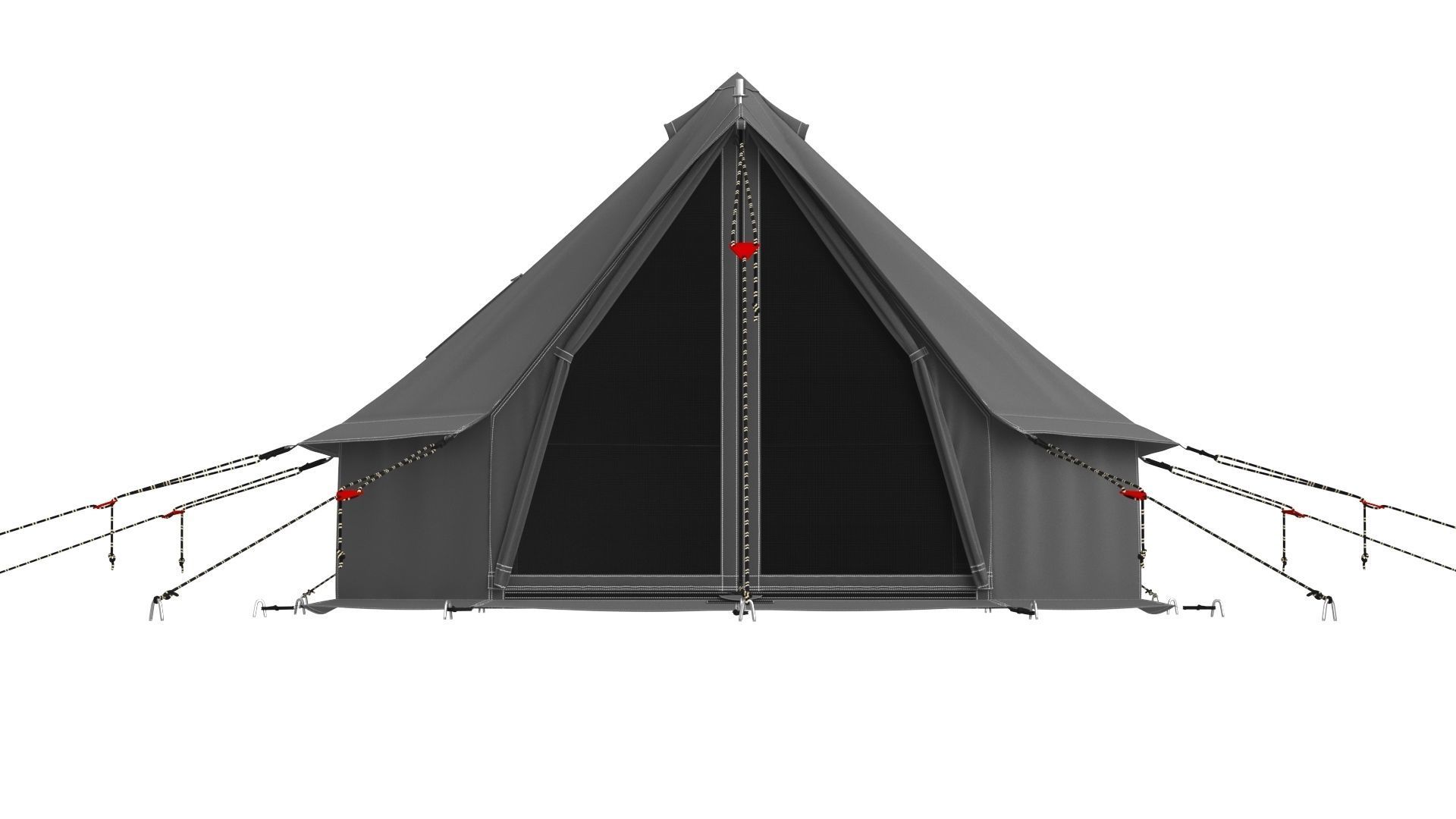 Regatta Canvas Bell Tent 3D model_1