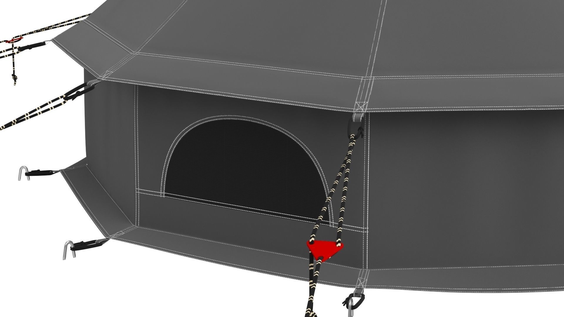 Regatta Canvas Bell Tent 3D model_5
