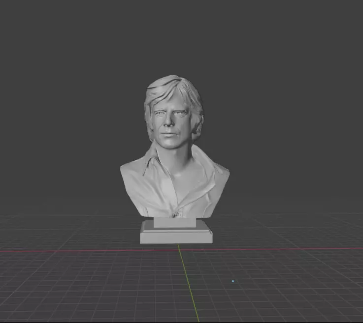 Robert Redford 3D print model