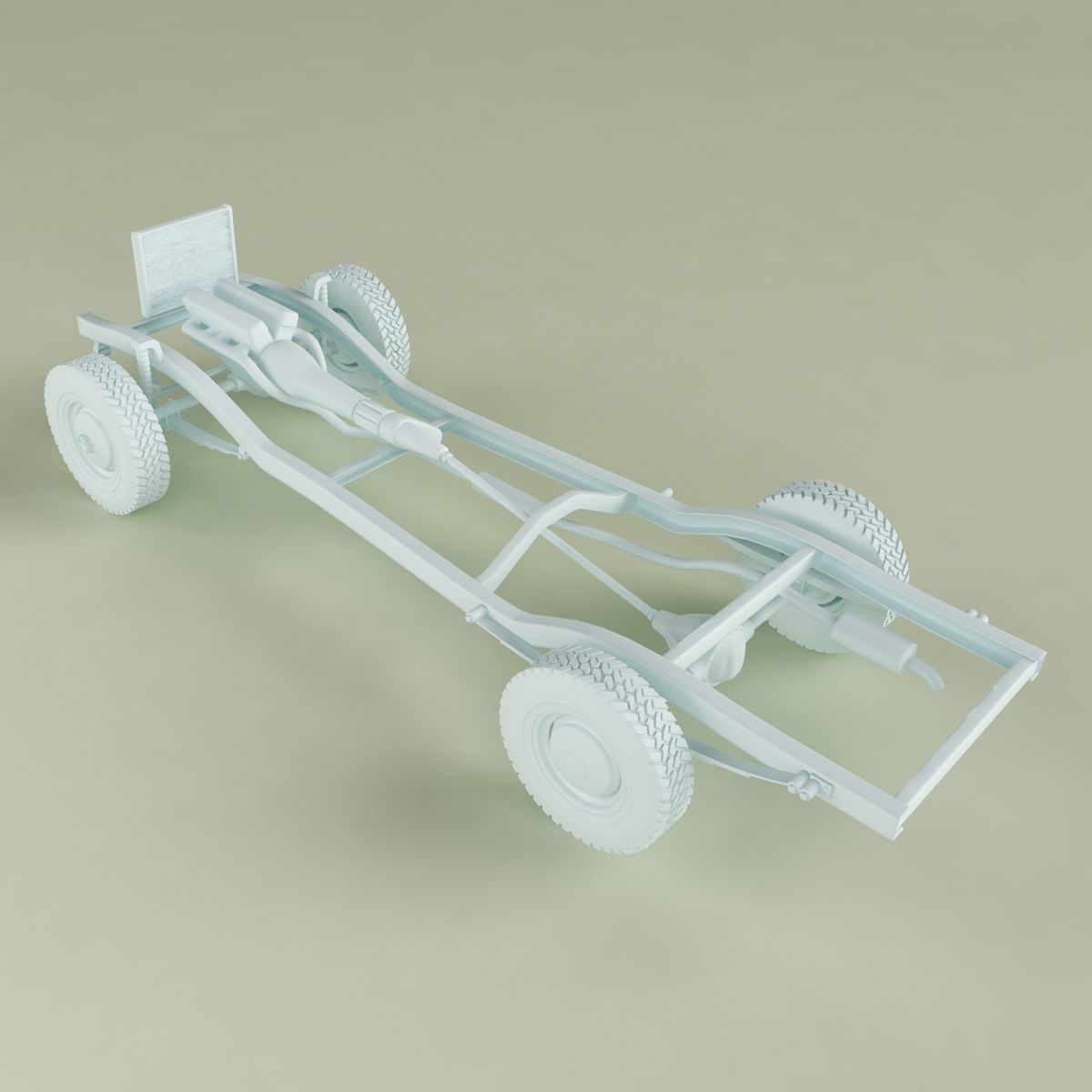 Jeep CJ-10 Pick Up 3D model_15