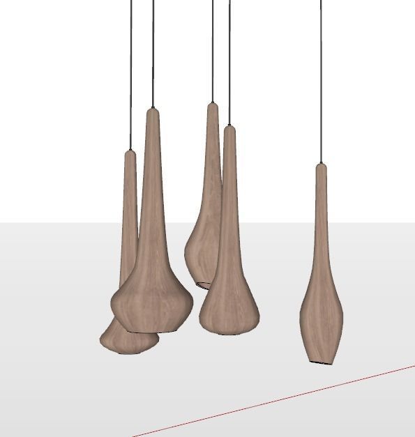 DROP TEAR PENDANT 3D model_1