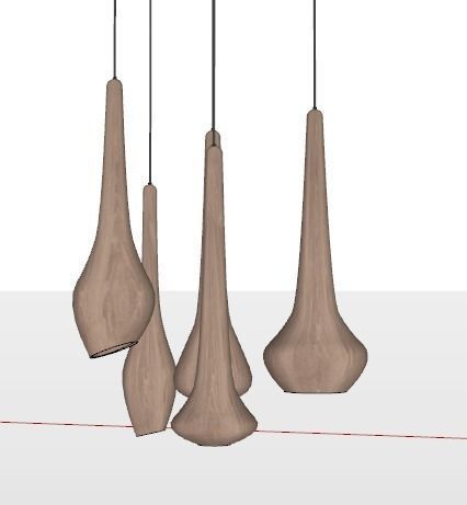 DROP TEAR PENDANT 3D model_3