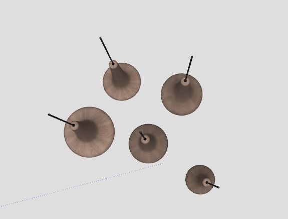 DROP TEAR PENDANT 3D model_2