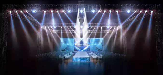 Concert party carnival stage 32