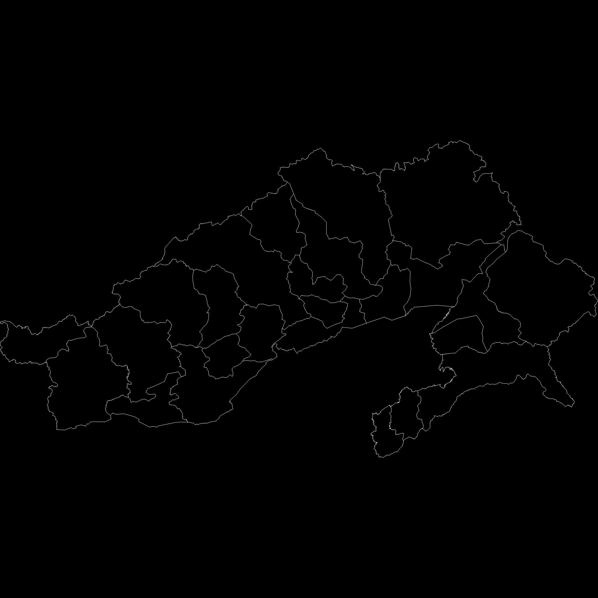 Arunachal Pradesh India map region 3D model geography political 3D model_10