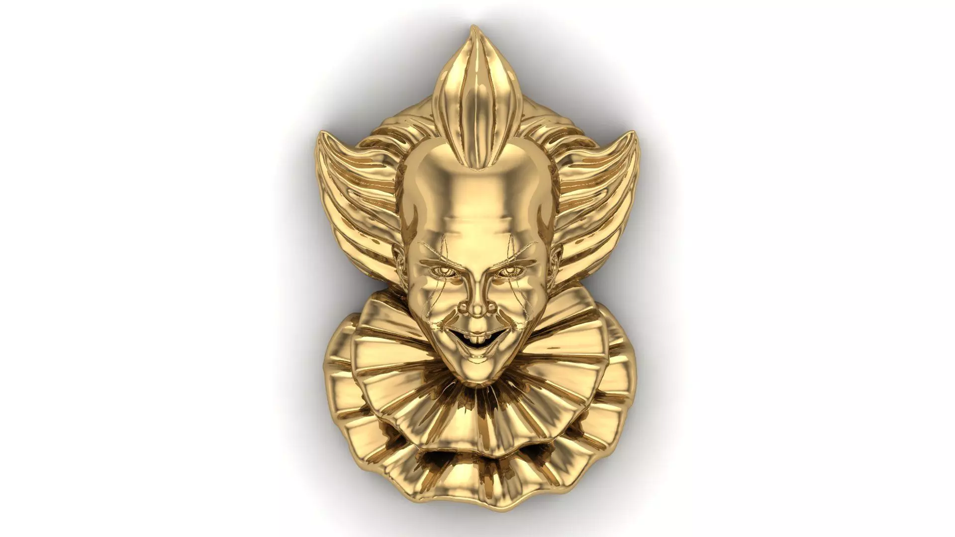 Joker face model 3D print model_0