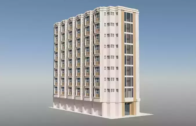 Hotel model 3 3D model