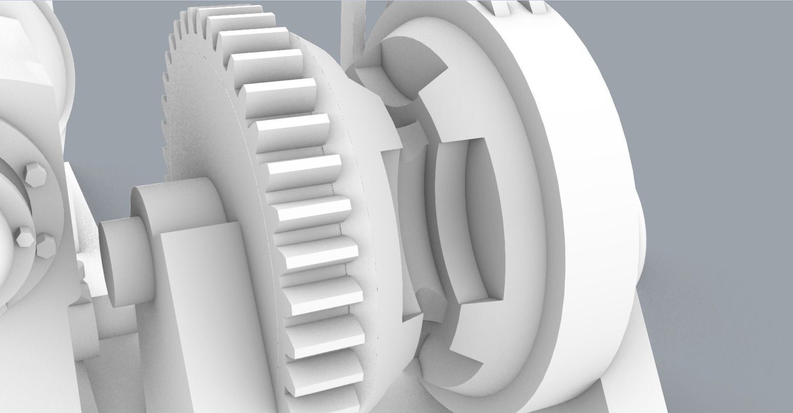 Boat Winches Set PM - 5 Winch Models 3D print model_6