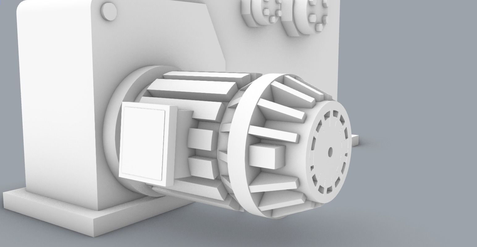 Boat Winches Set PM - 5 Winch Models 3D print model_57