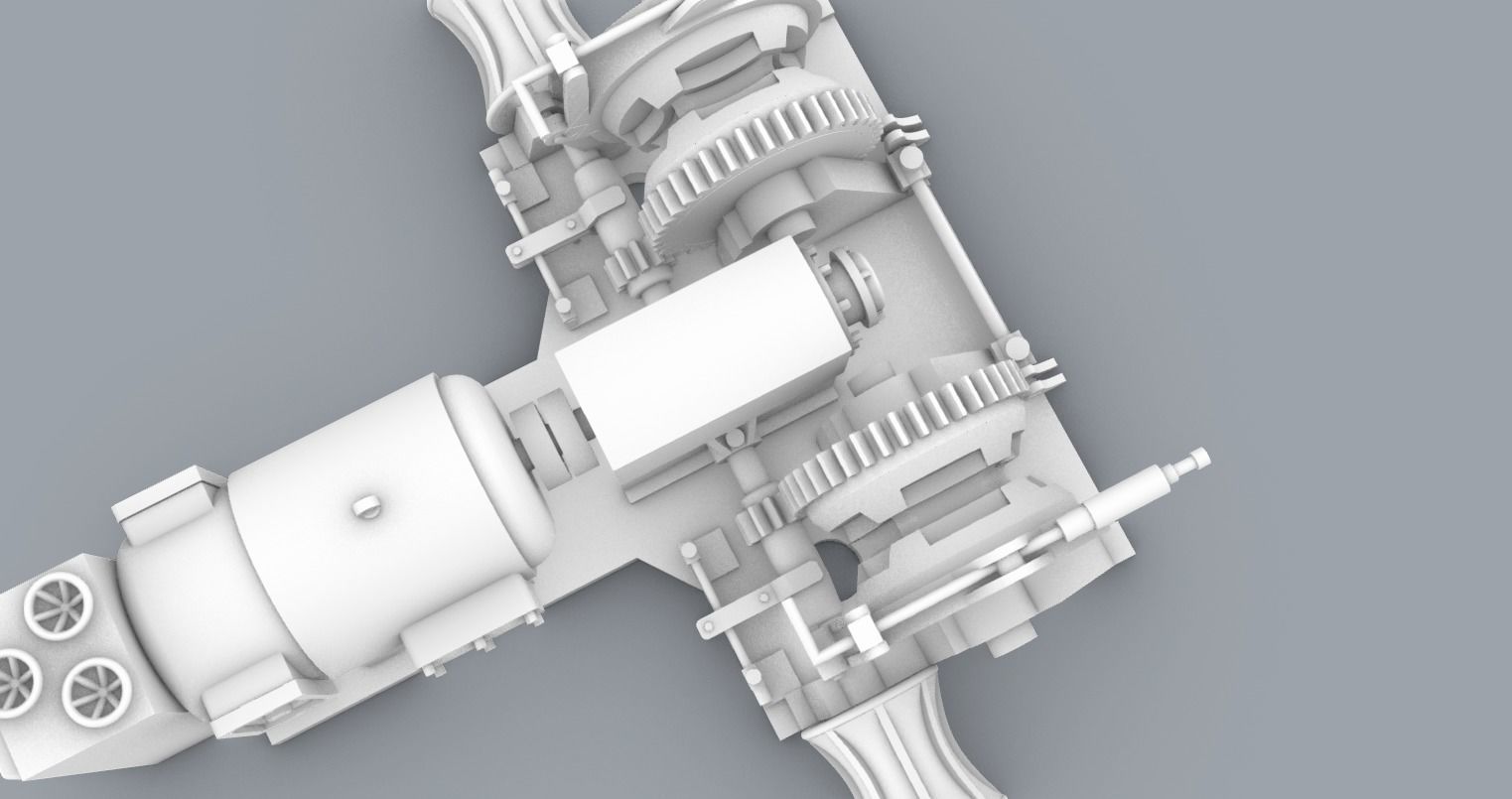 Boat Winches Set PM - 5 Winch Models 3D print model_13