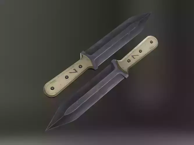 Stylized Military Knife