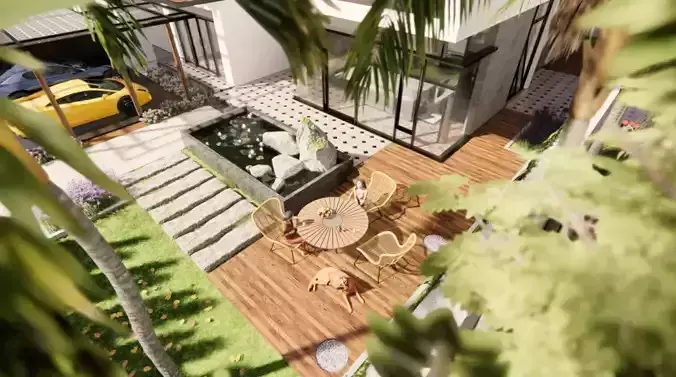 Luxury Modern Villa Exterior Design 