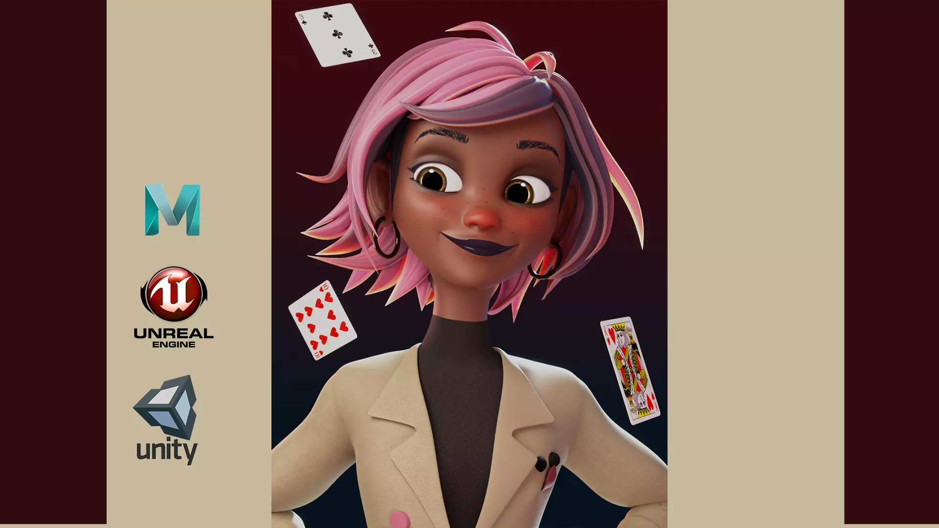 Gina Rig 3D model