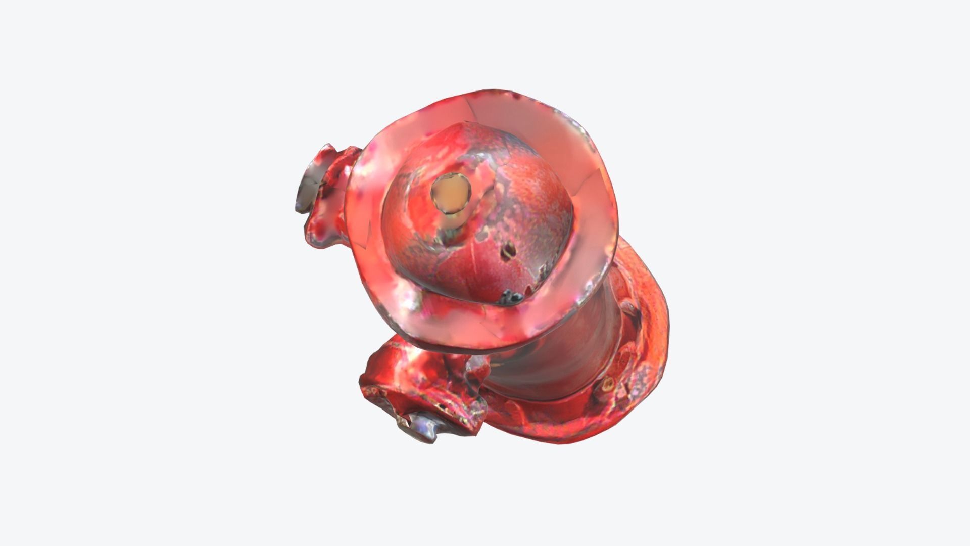 Fire Hydrant Fireplug 3D model_6