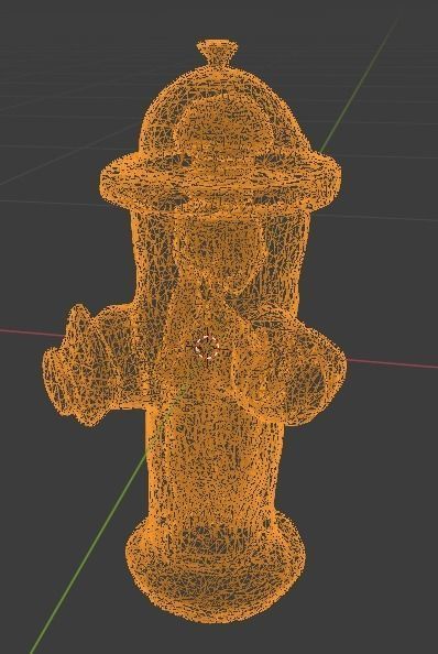 Fire Hydrant Fireplug 3D model_8