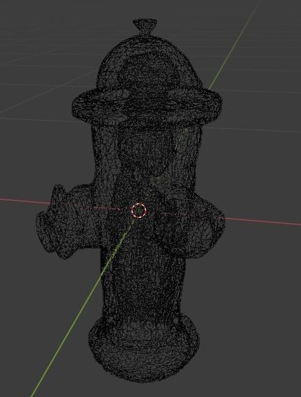 Fire Hydrant Fireplug 3D model_9