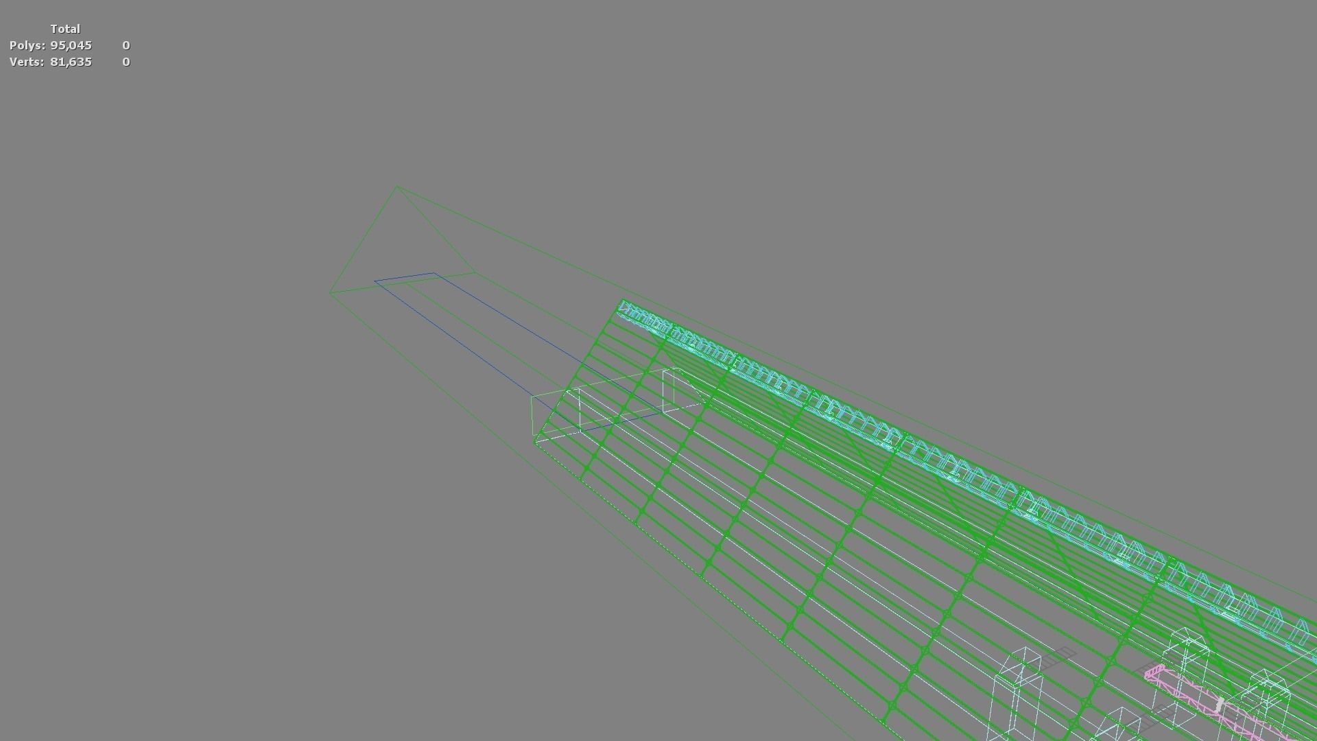 Sci-fi Spaceship interior 3D model_31