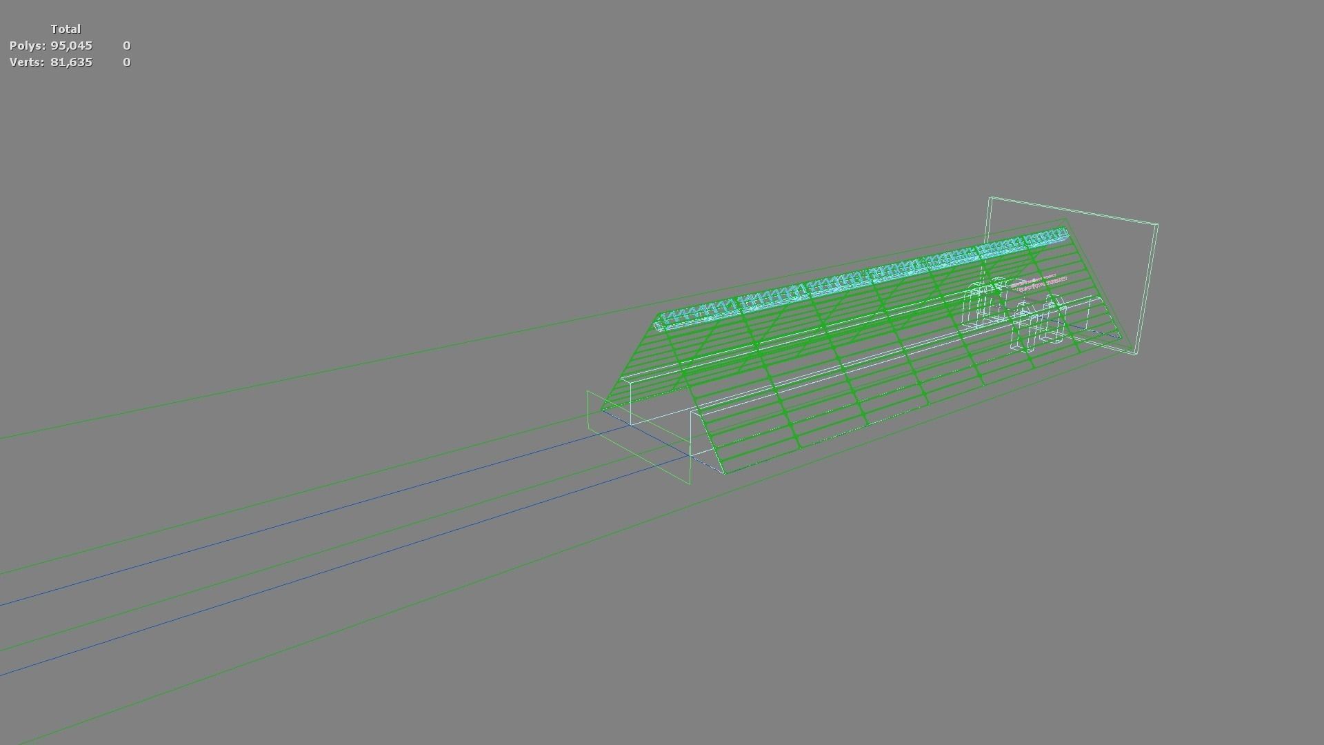 Sci-fi Spaceship interior 3D model_22