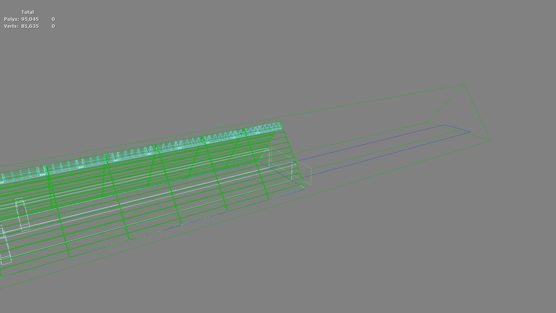 Sci-fi Spaceship interior 3D model_39