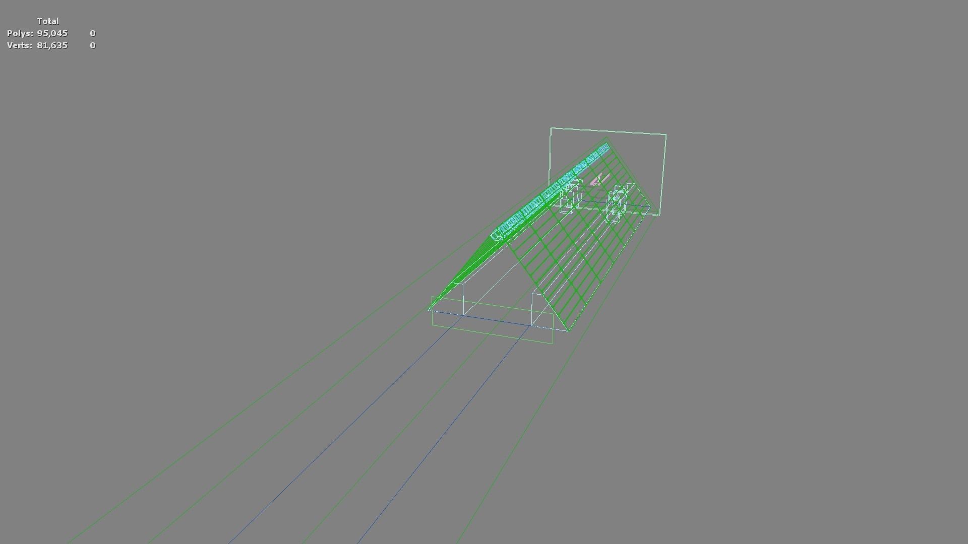 Sci-fi Spaceship interior 3D model_19