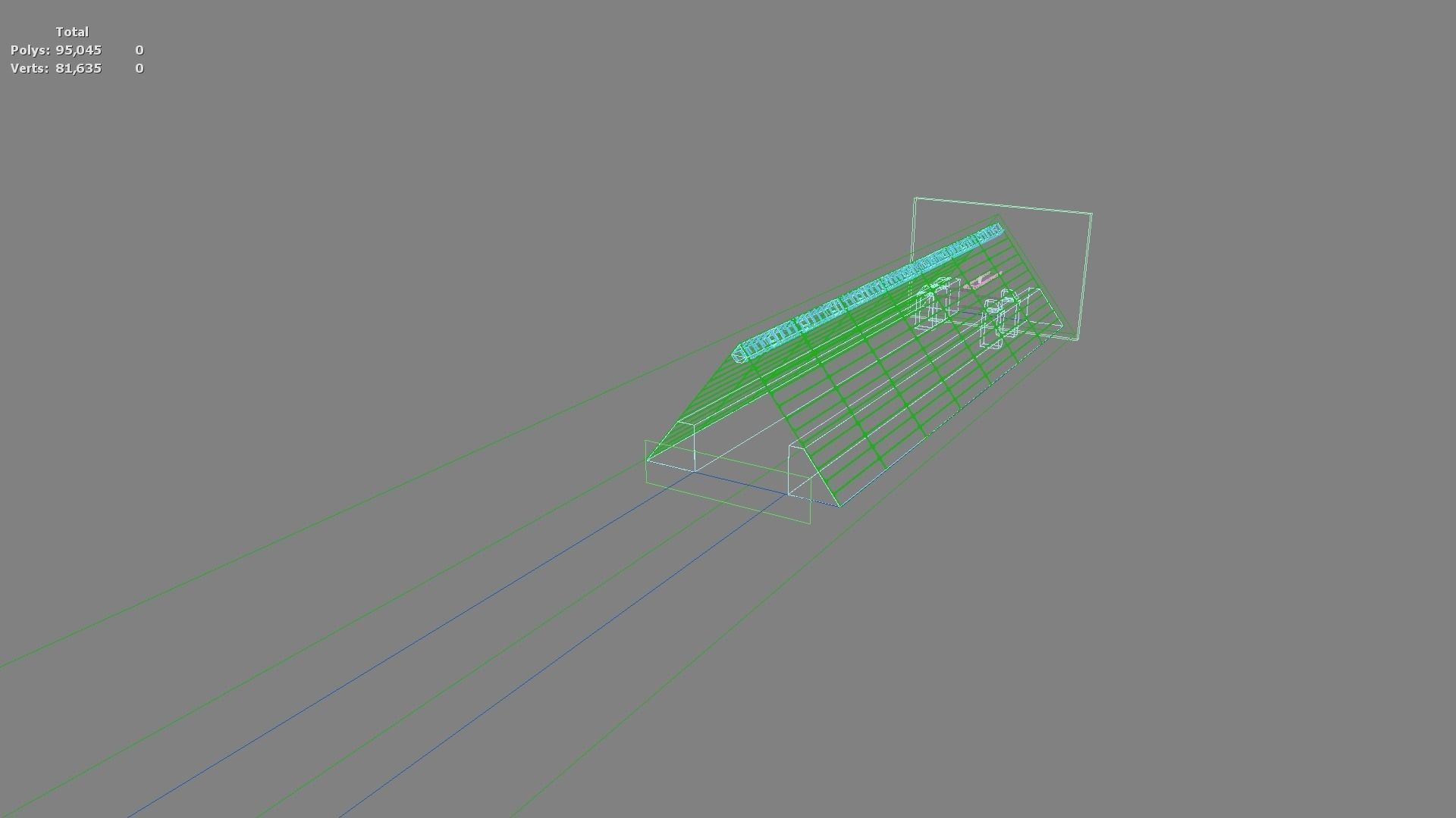 Sci-fi Spaceship interior 3D model_20