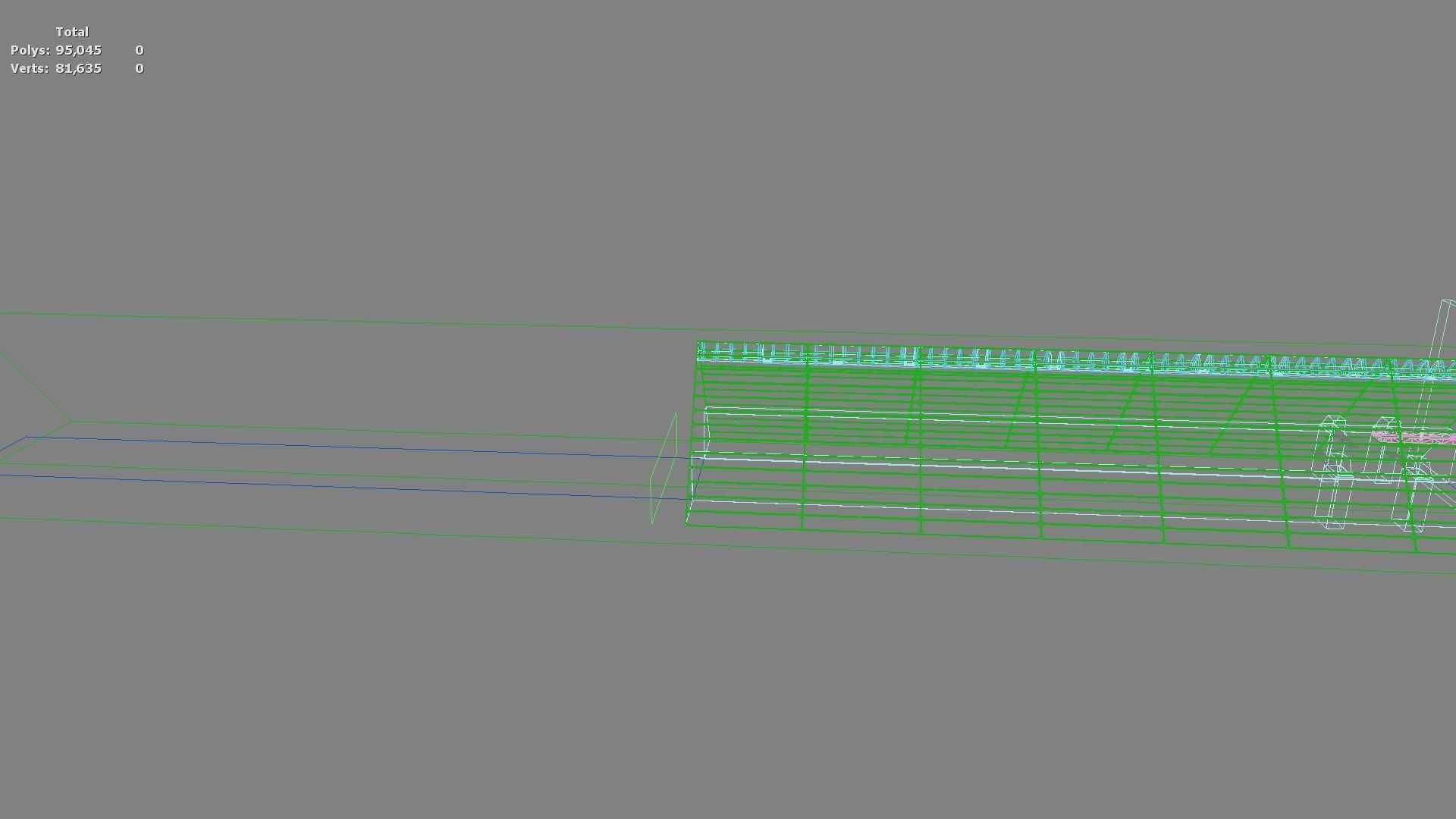 Sci-fi Spaceship interior 3D model_26