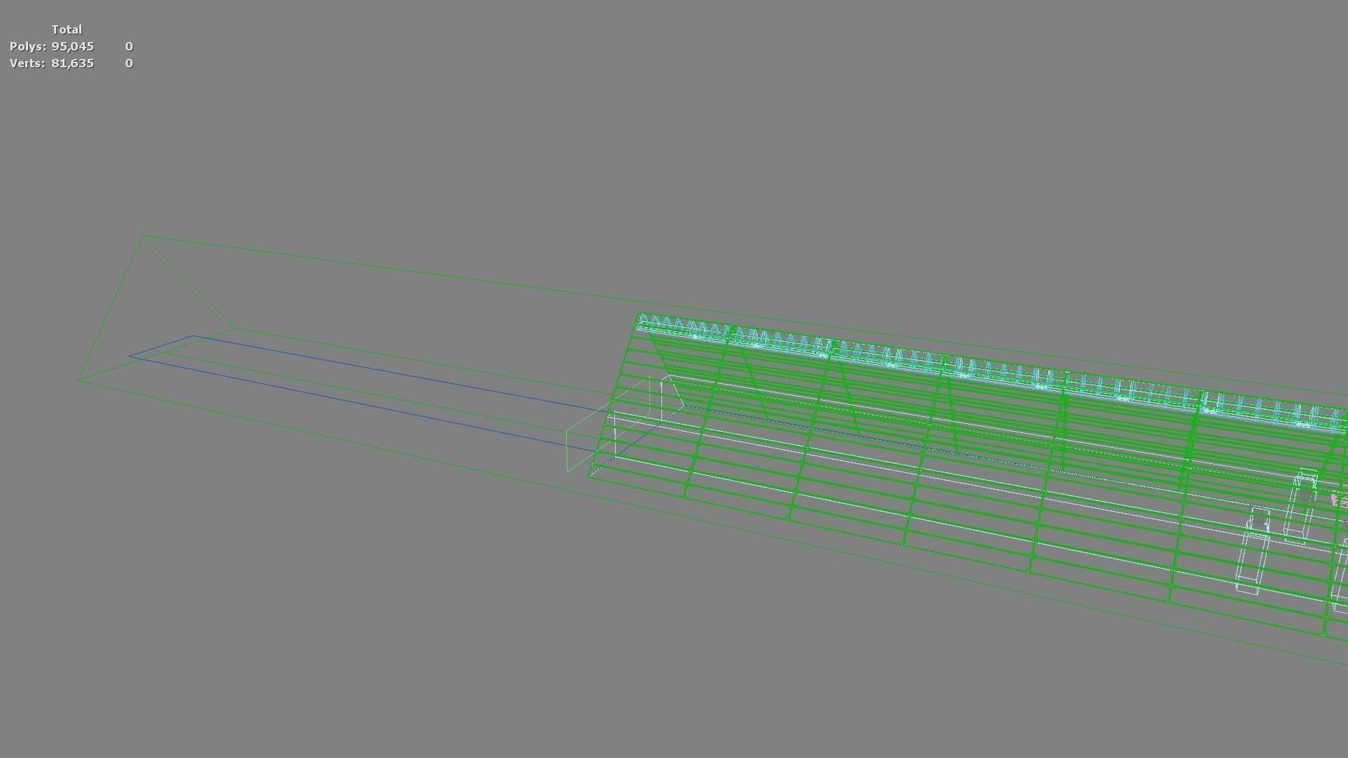 Sci-fi Spaceship interior 3D model_28