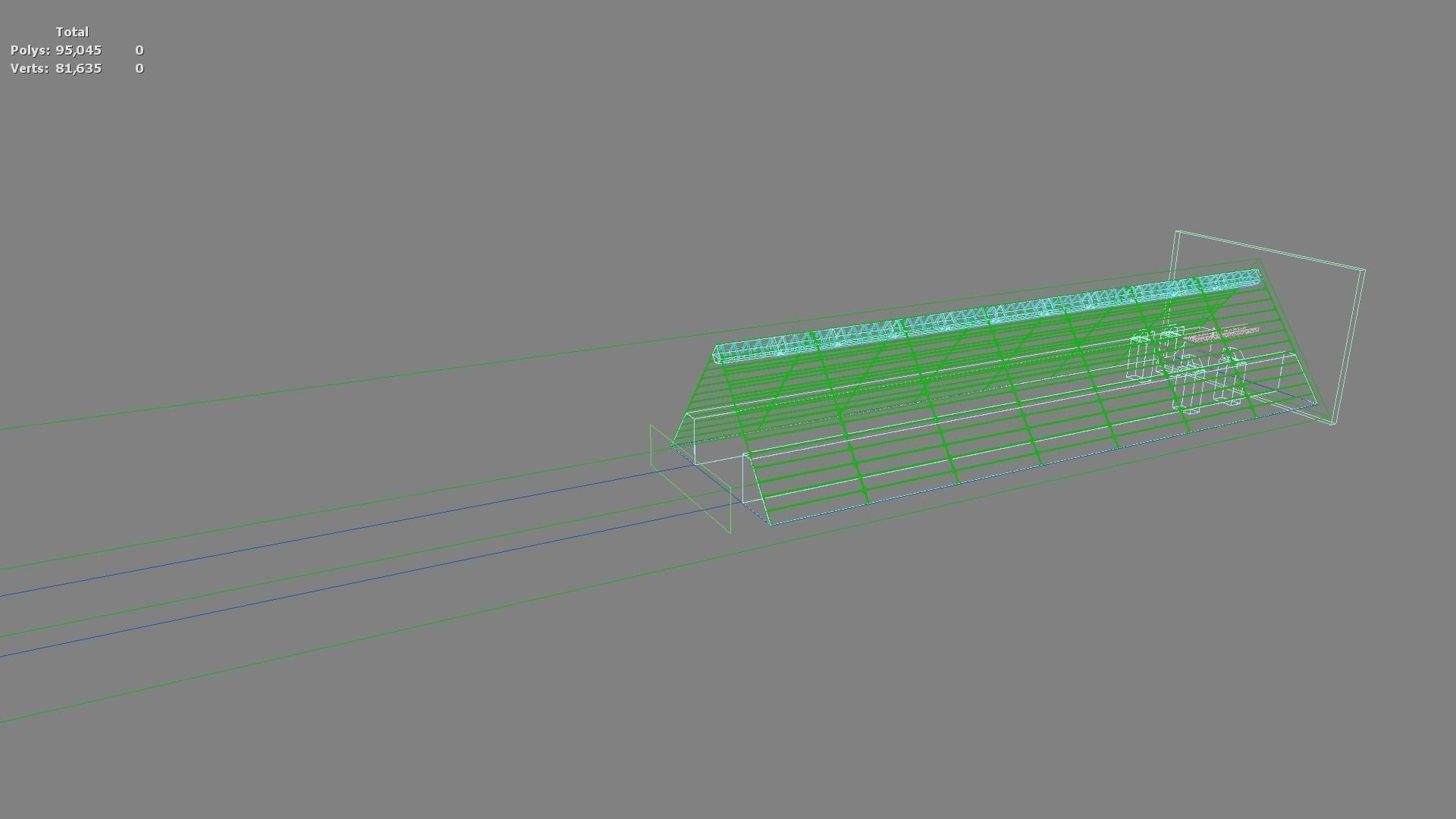 Sci-fi Spaceship interior 3D model_23