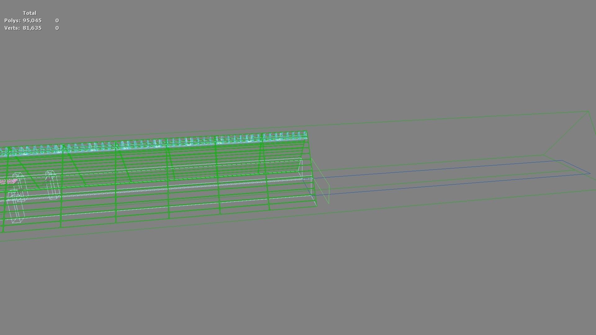 Sci-fi Spaceship interior 3D model_41