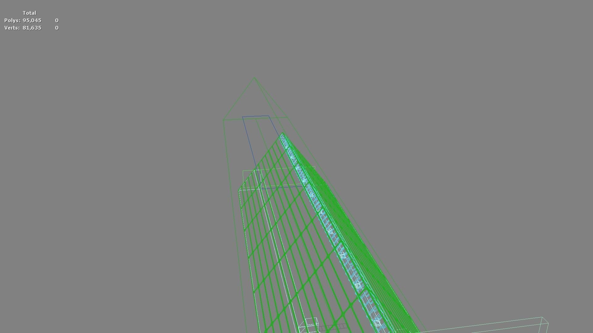 Sci-fi Spaceship interior 3D model_33