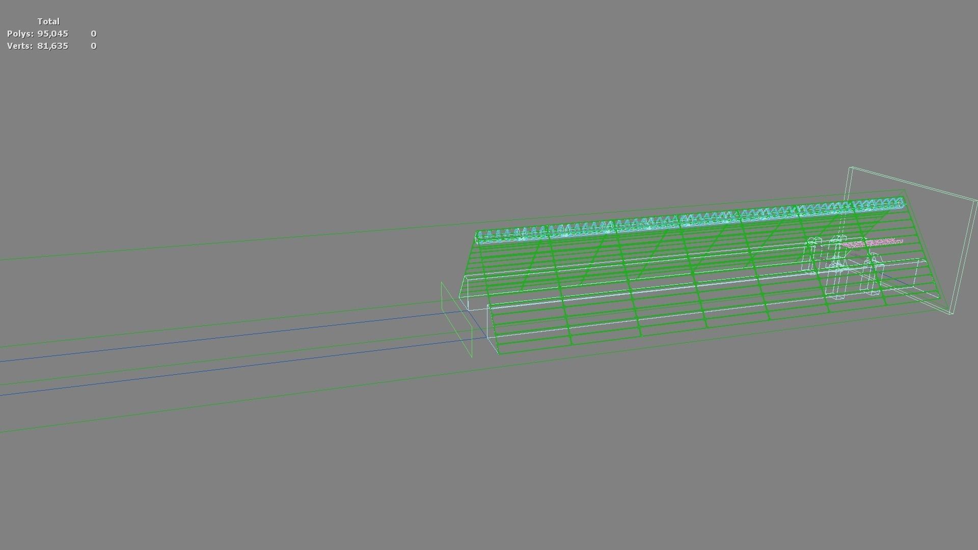 Sci-fi Spaceship interior 3D model_24