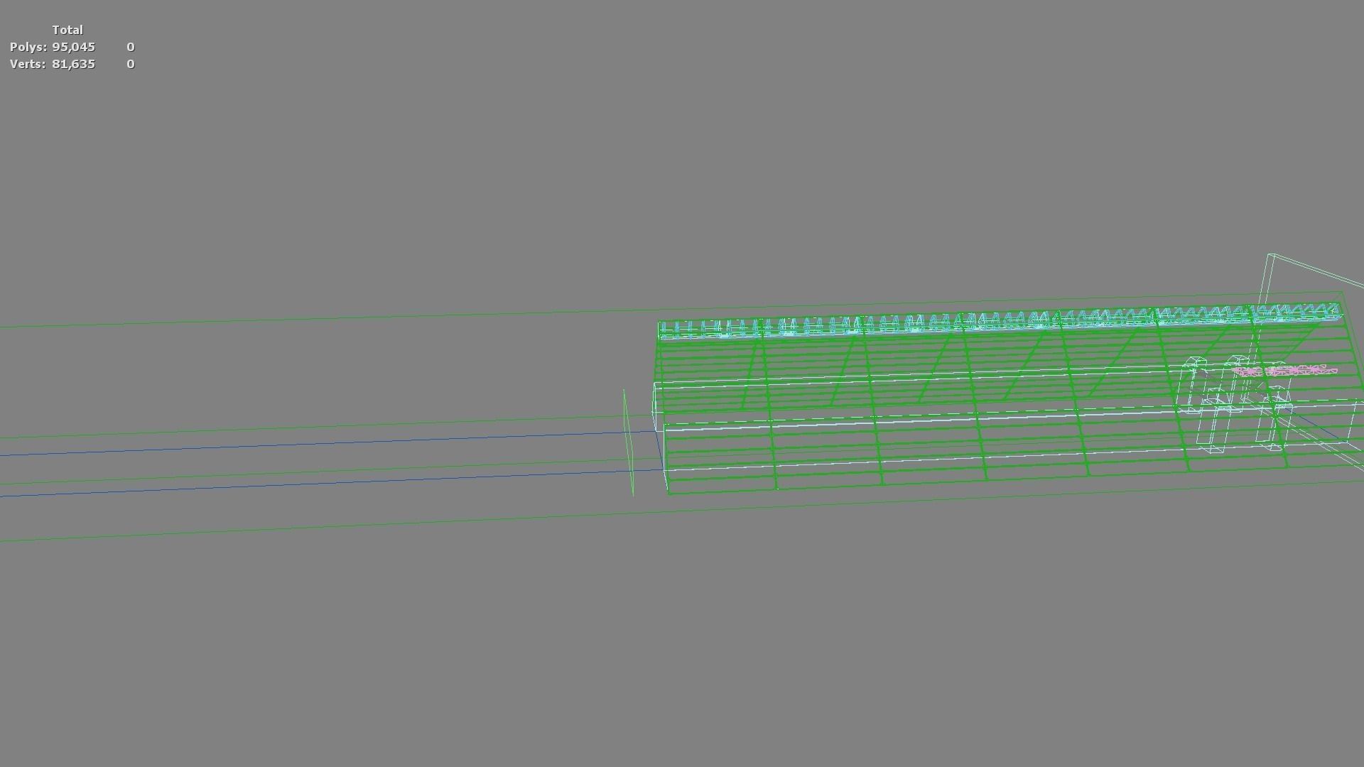 Sci-fi Spaceship interior 3D model_25