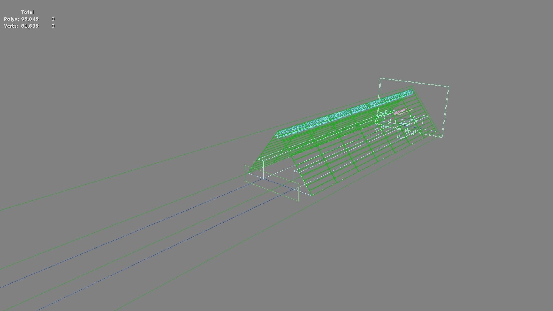 Sci-fi Spaceship interior 3D model_21