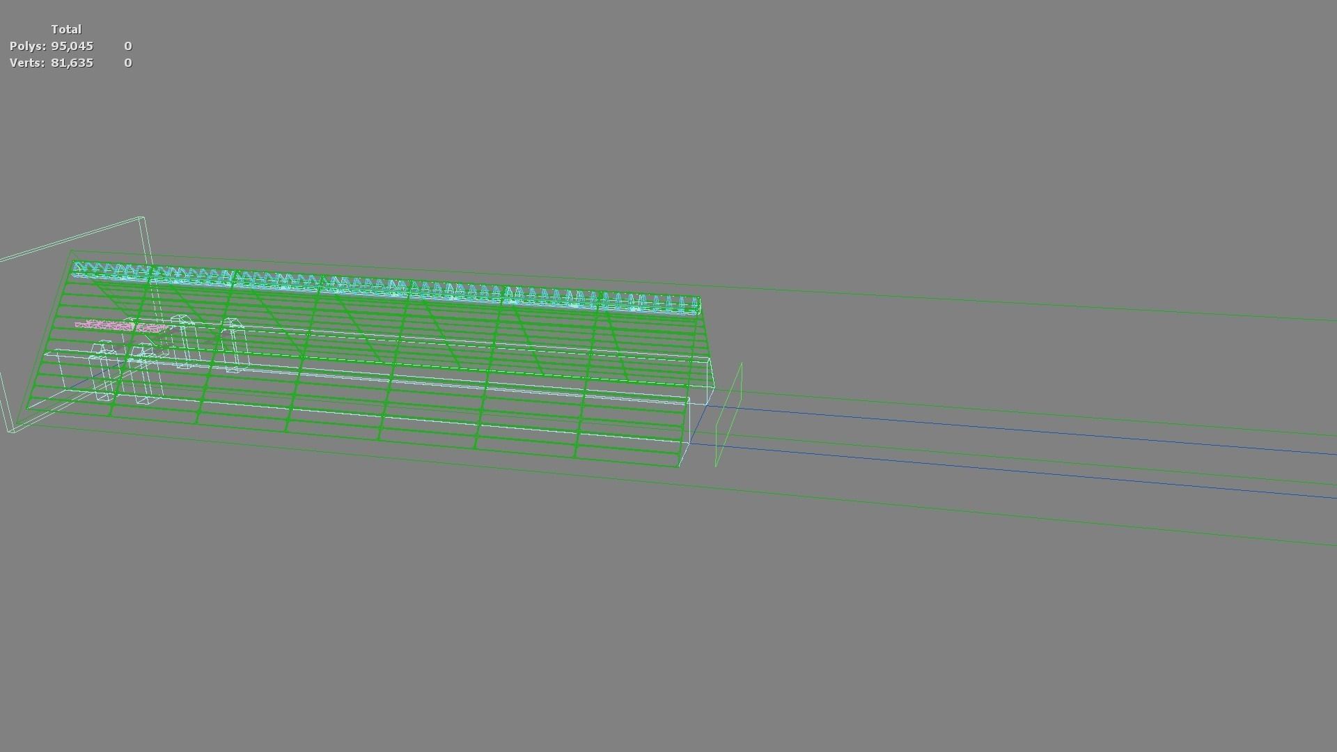 Sci-fi Spaceship interior 3D model_10