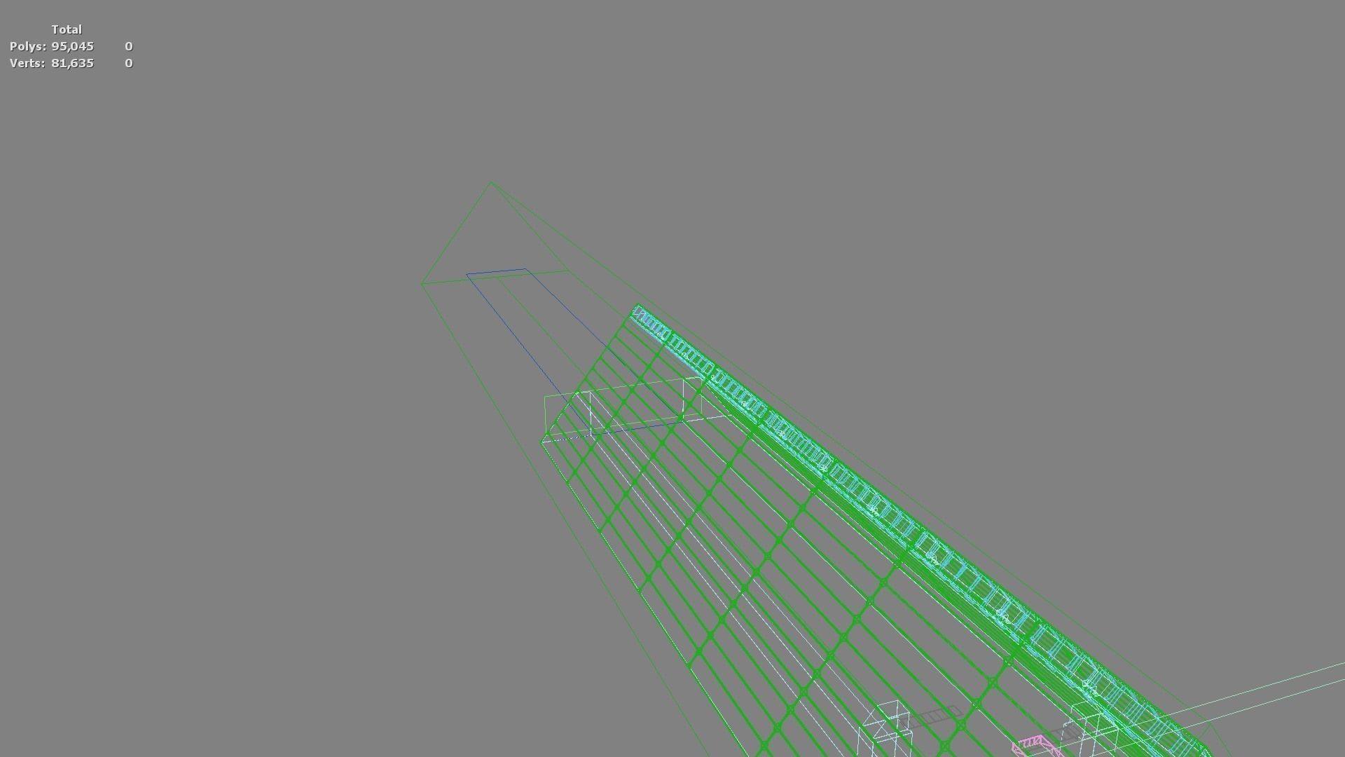 Sci-fi Spaceship interior 3D model_32