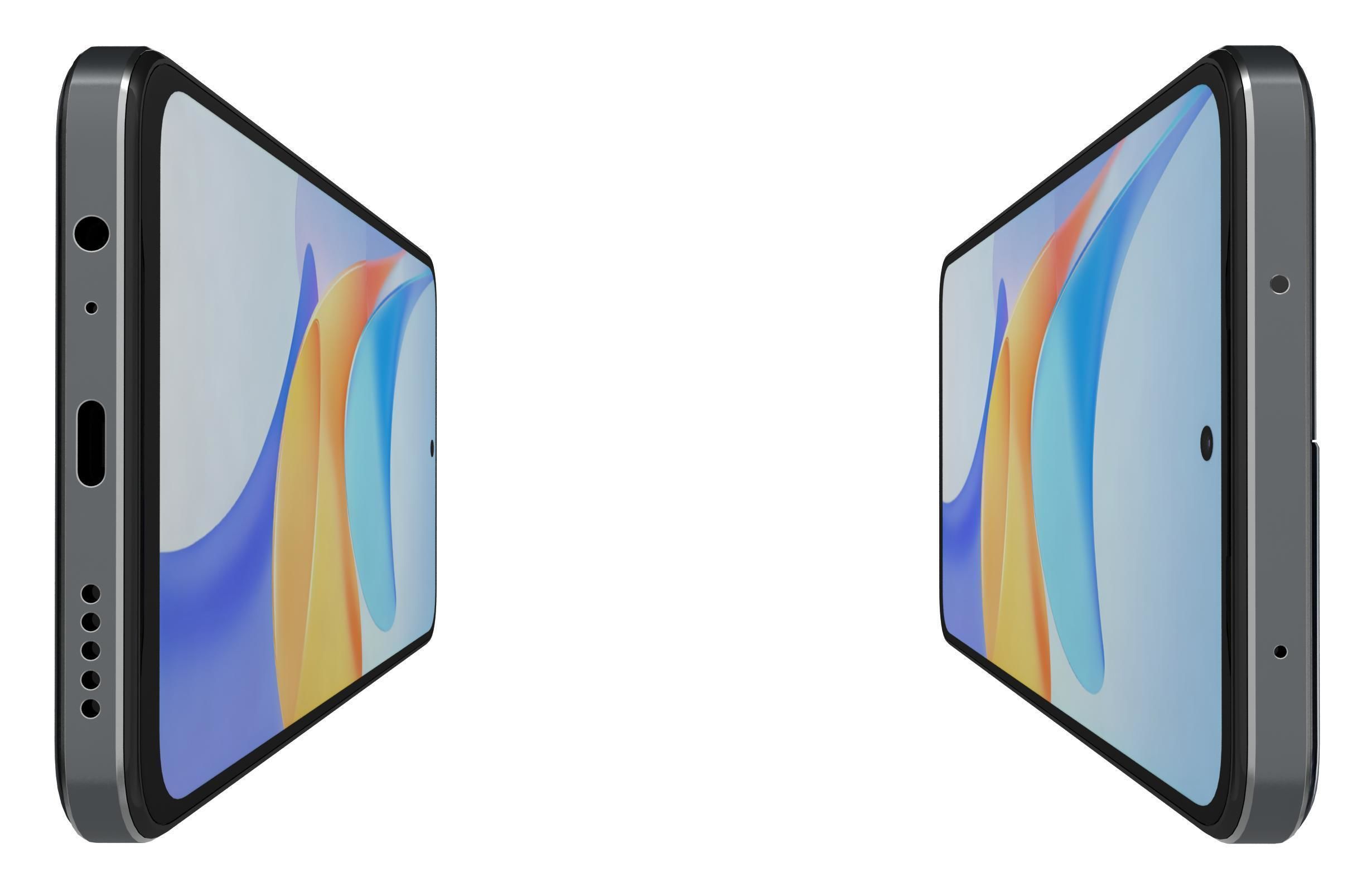 Honor Play 50 Plus Back 3D model_11