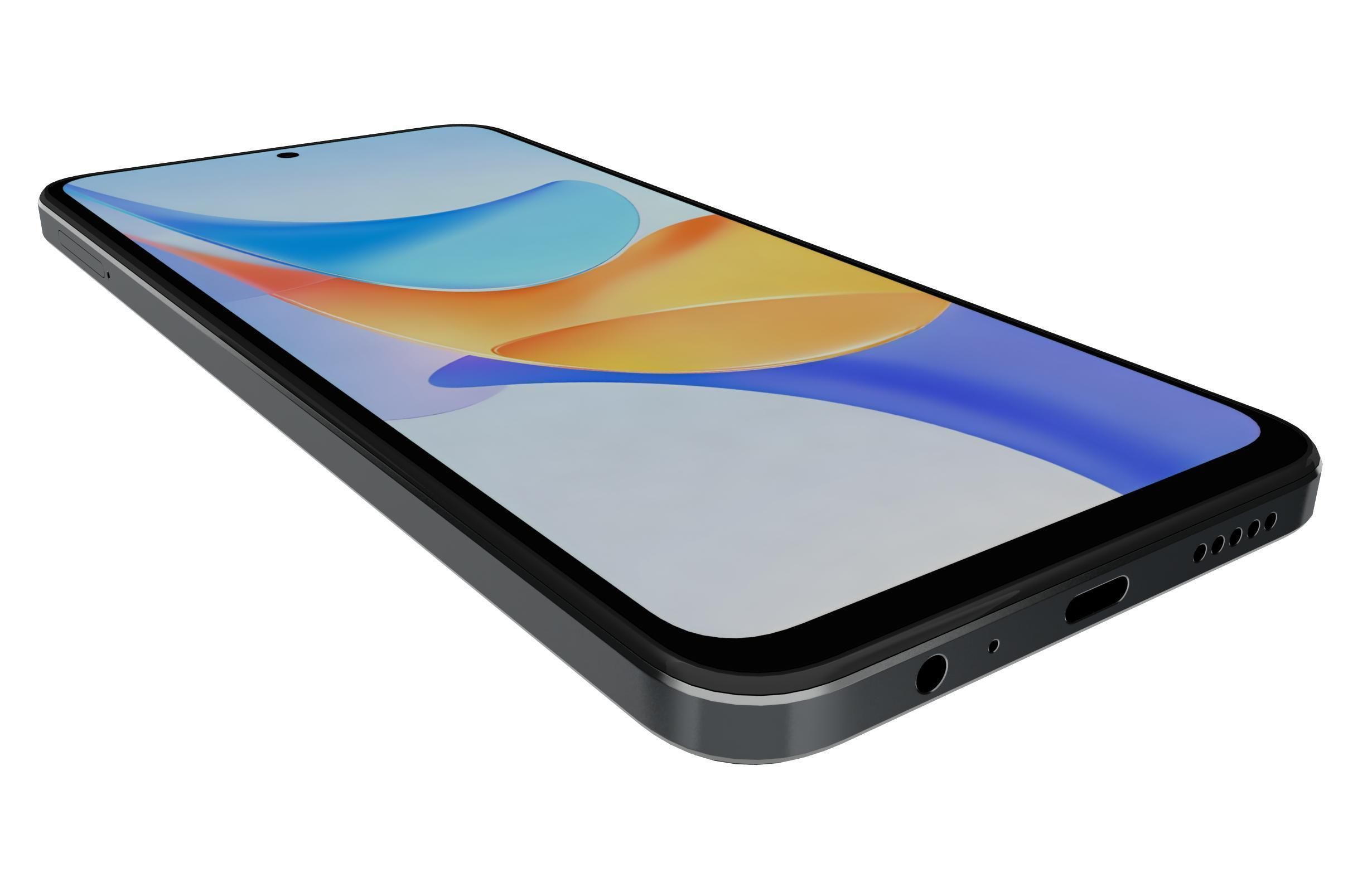 Honor Play 50 Plus Back 3D model_12