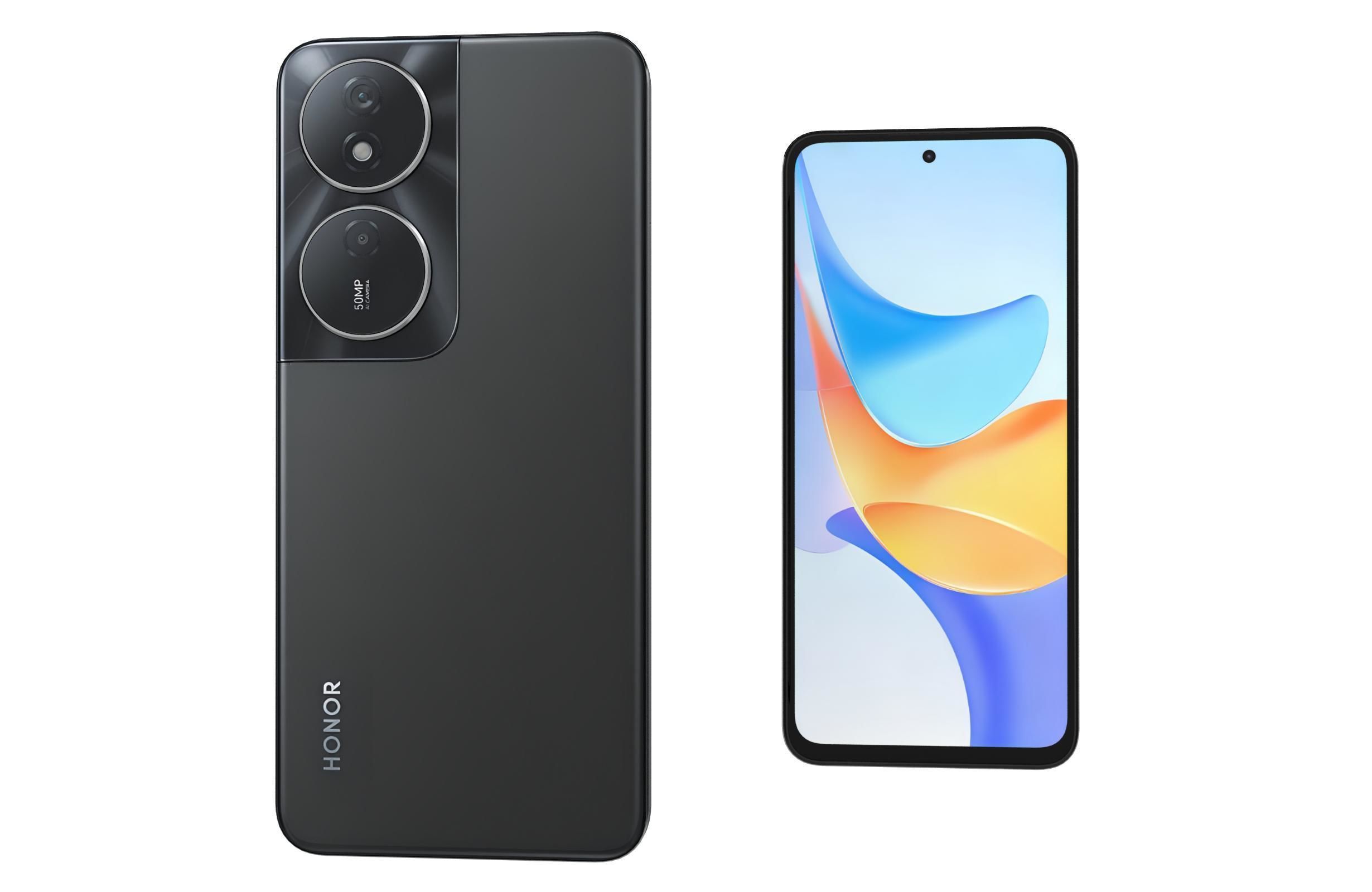 Honor Play 50 Plus Back 3D model_7