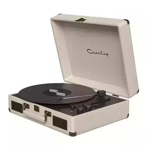 Cream Crosley Cruiser Vinyl Turntable