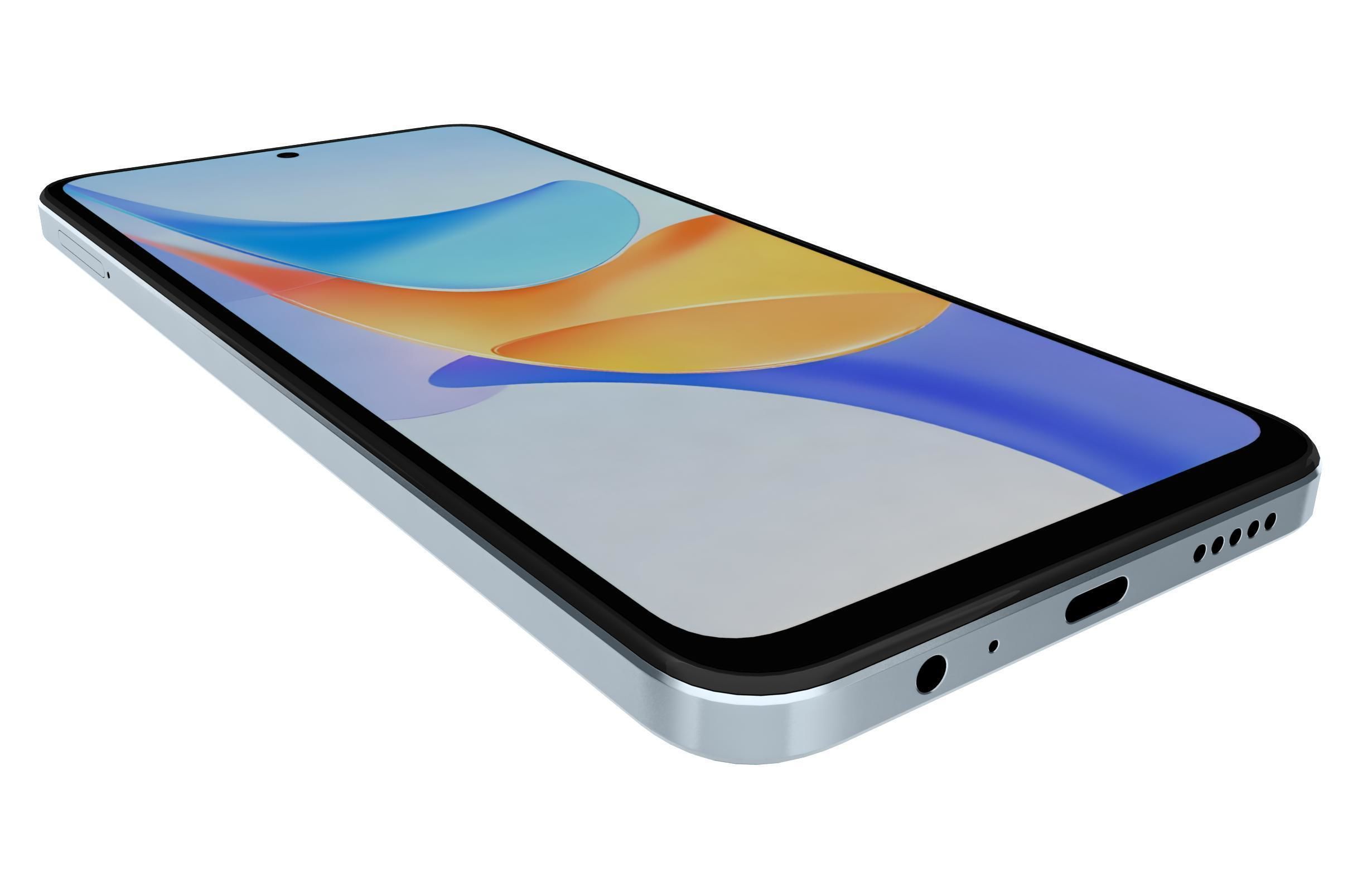 Honor Play 50 Plus Blue 3D model_12