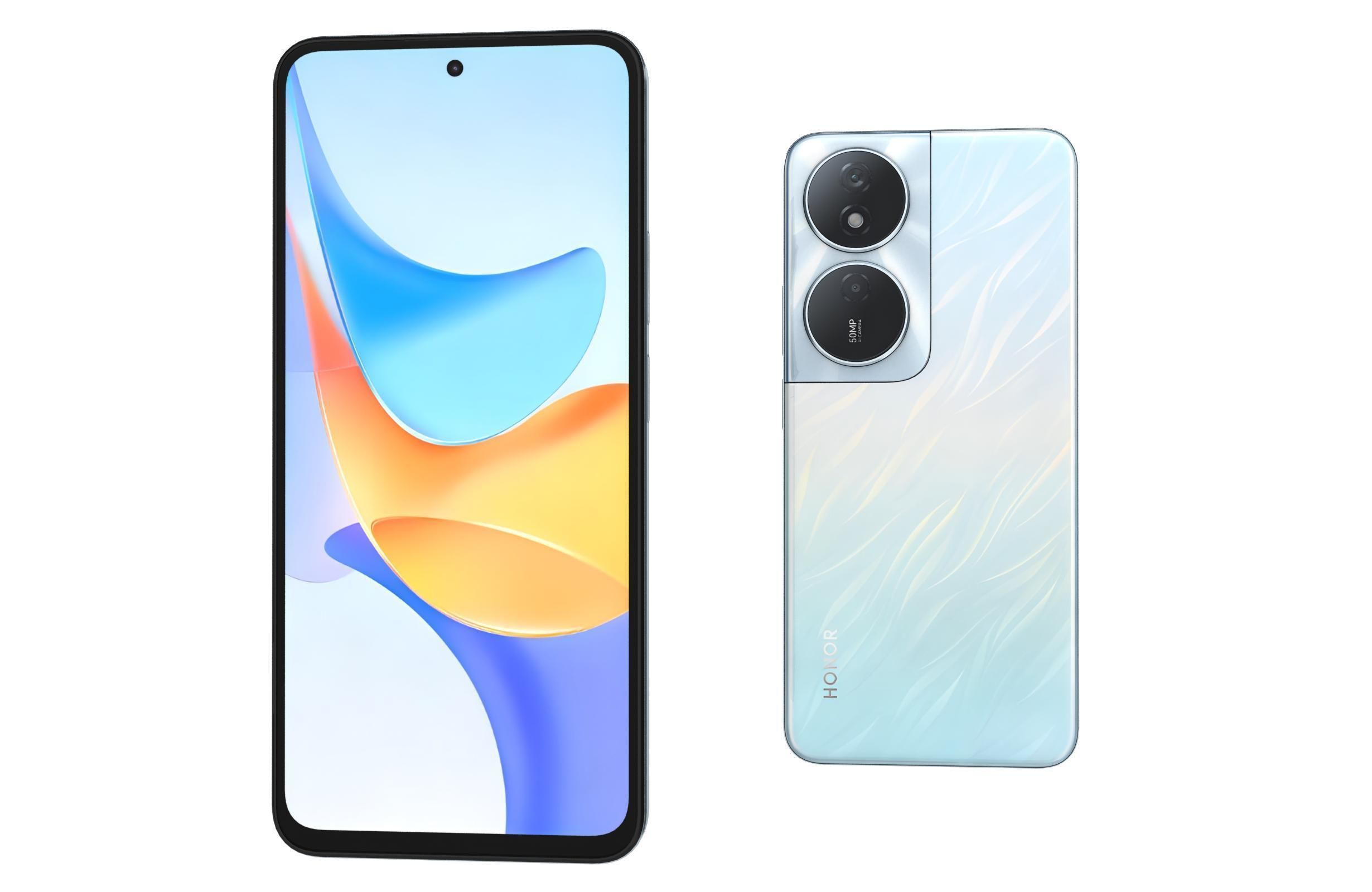 Honor Play 50 Plus Blue 3D model_6