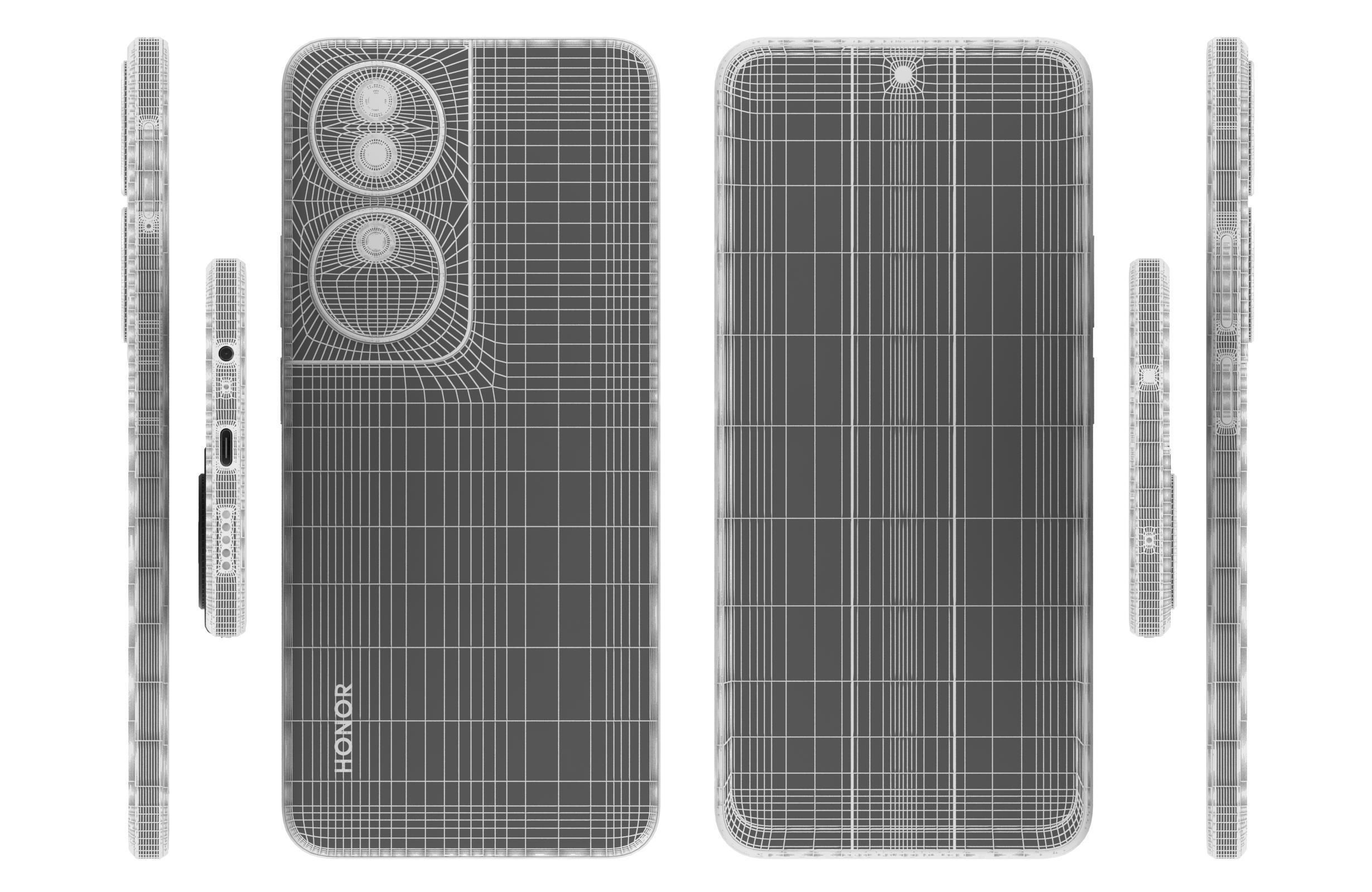 Honor Play 50 Plus Blue 3D model_17