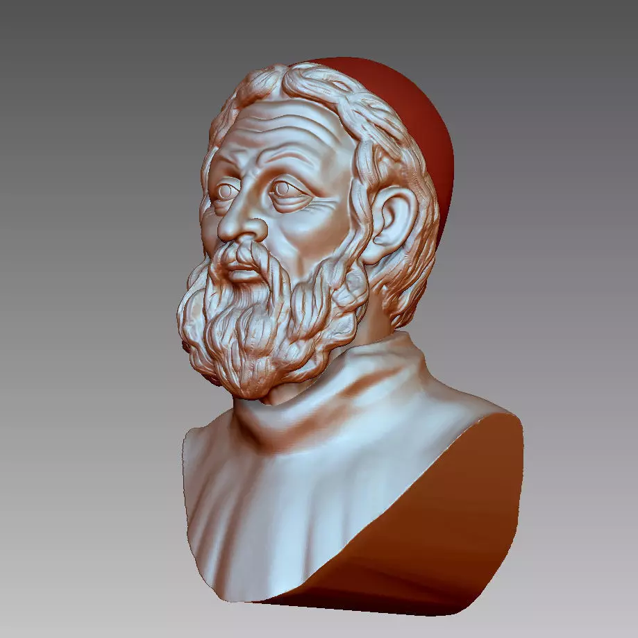 Claudius Ptolemy 3D print model_0
