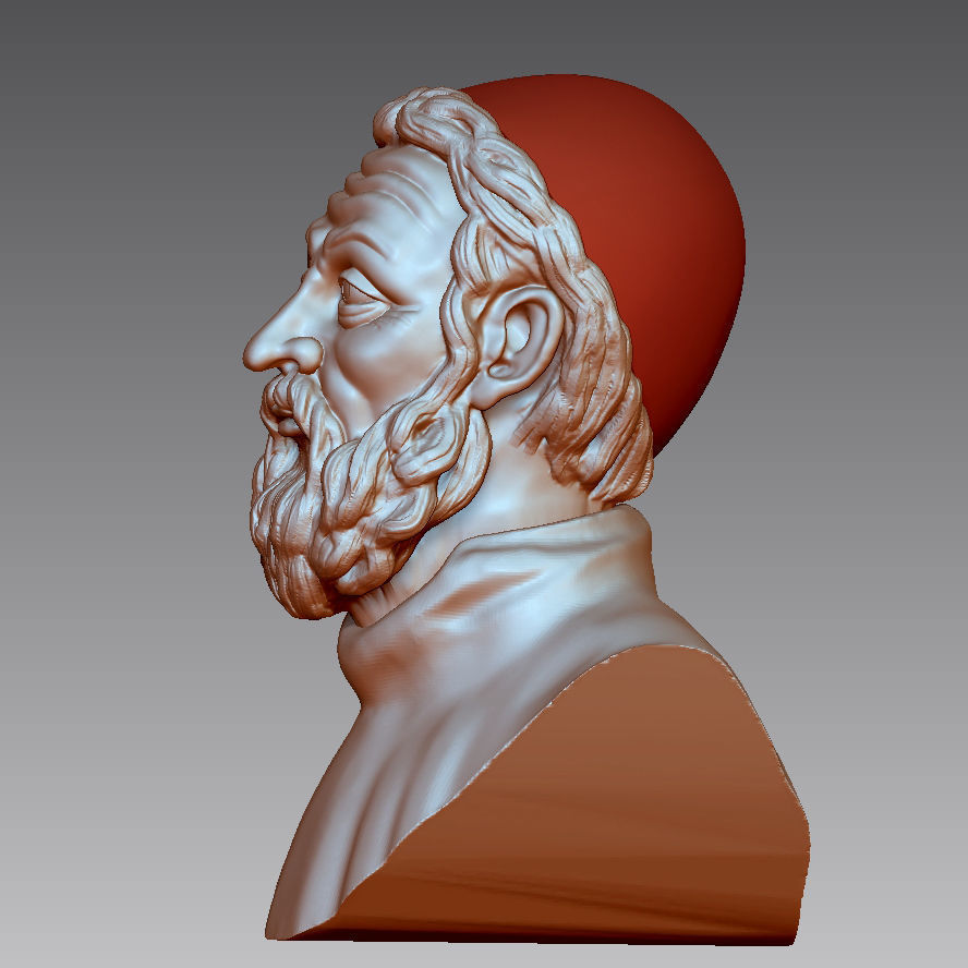 Claudius Ptolemy 3D print model_2